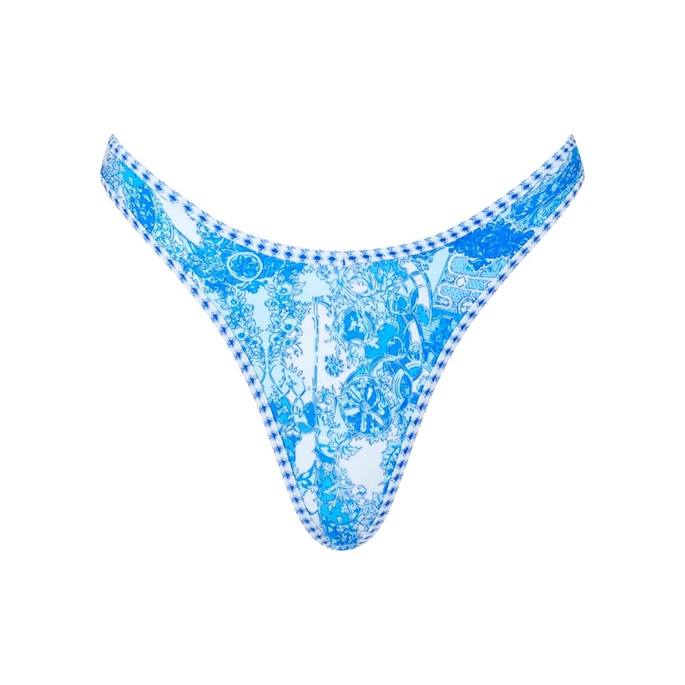 Panama Bikini Bottom In Azzurro - Picture 6 of 10